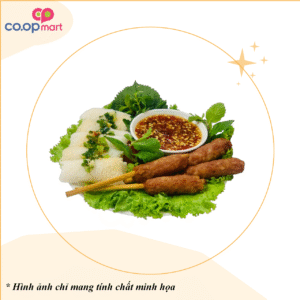 CVP28 - Bún thịt nướng + chả giò